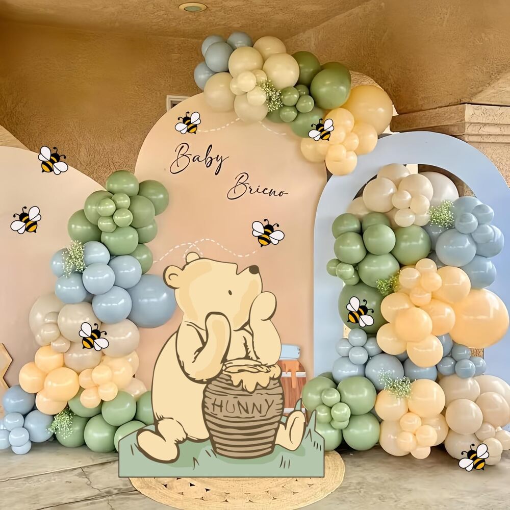 Classic Winnie Baby Shower Birthday Decorations